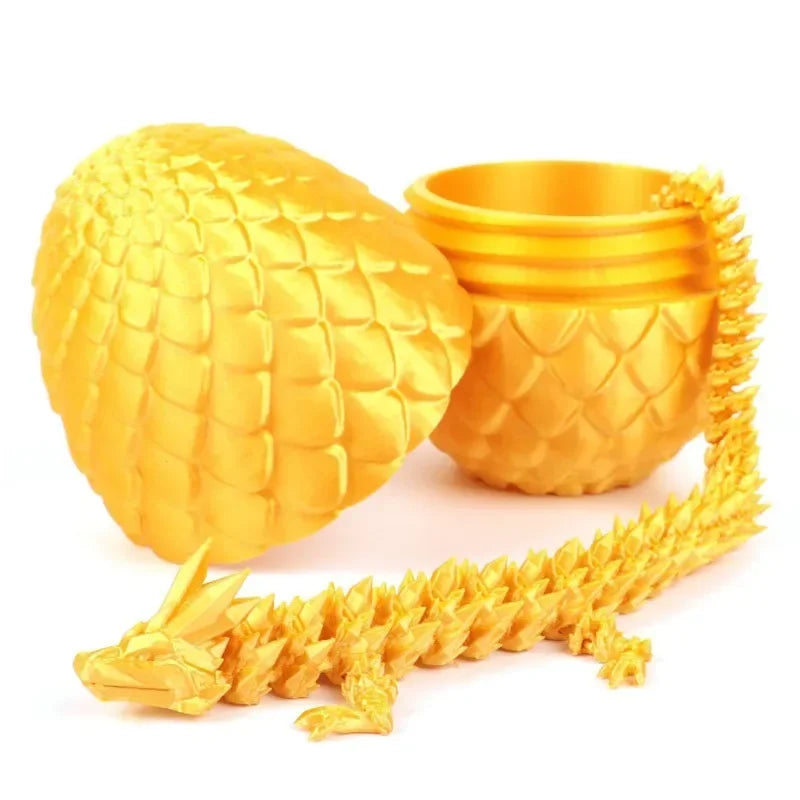 Shiny reticulated dragon with egg beunik