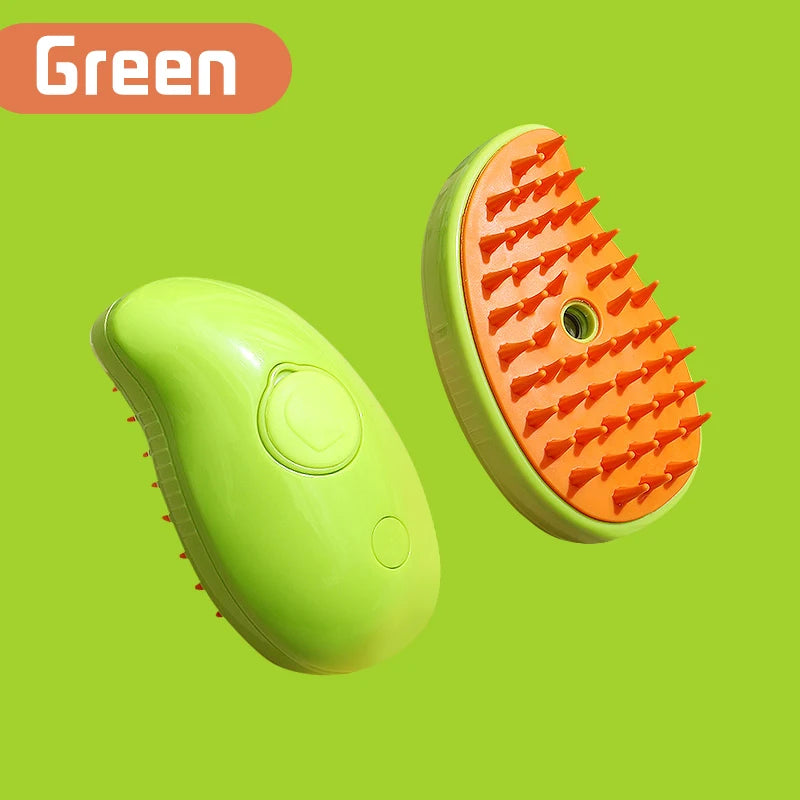 Pet Steam Brush Brush Comb Cat & Dog beunik