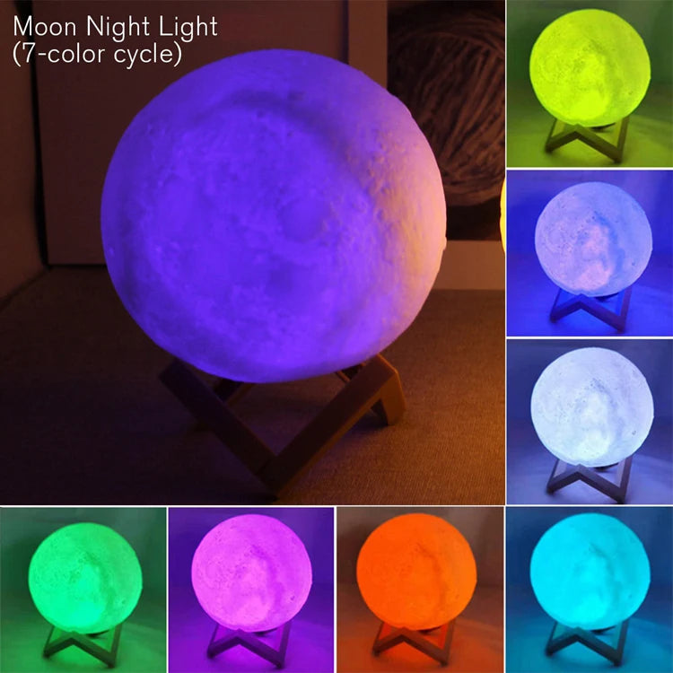 LED Book Light Moon Light Galaxy Night Light beunik