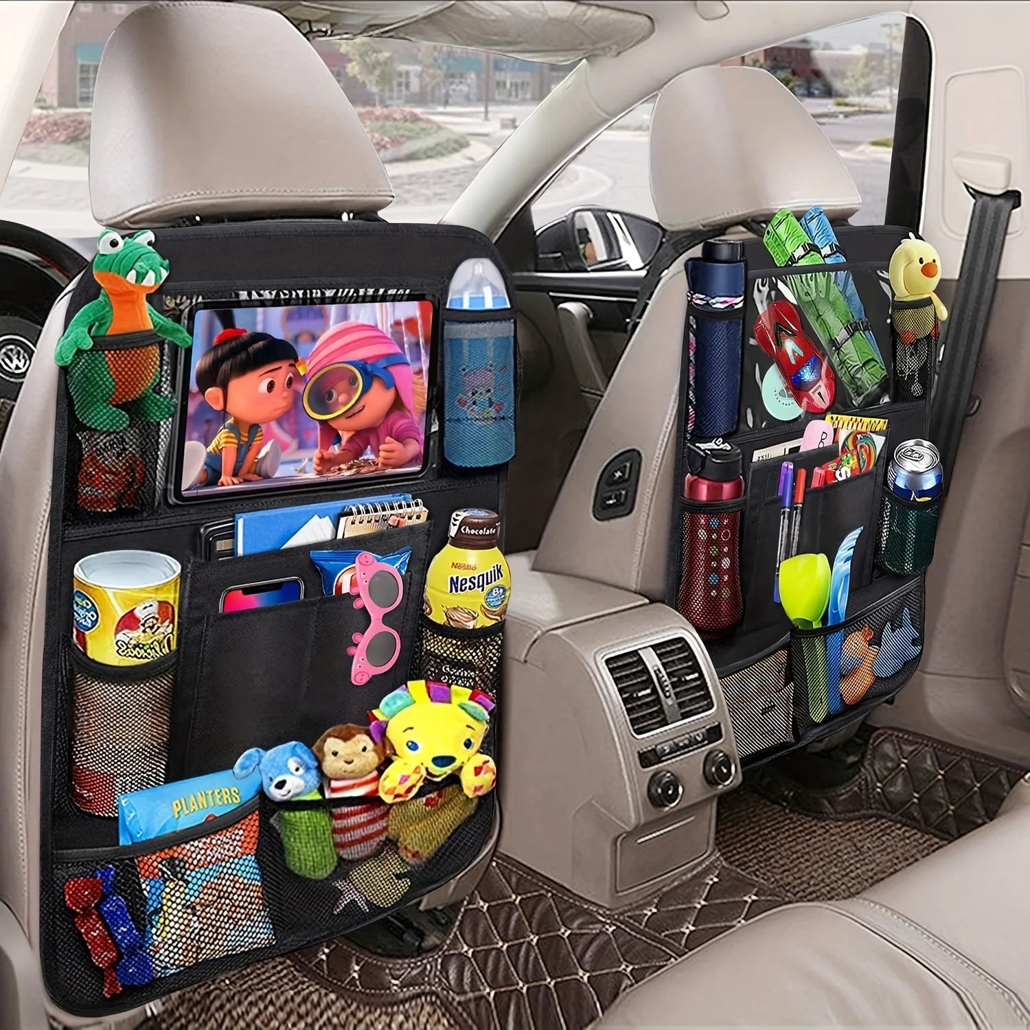 Car Back Seat Organizer Storage Bag, Waterproof, Toy Storage Bag beunik