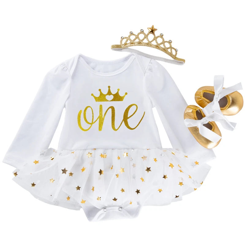 Baby girl princess jumpsuit (6months -24months)