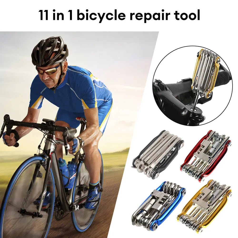 11 in 1 Multifunction Bicycle Repair Tool Kit beunik