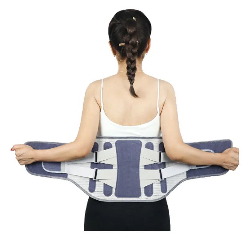 Lumbar Support Belt Disc Herniation Orthopedic Strain Pain Relief Corset For Back Posture Spine Decompression Brace beunik