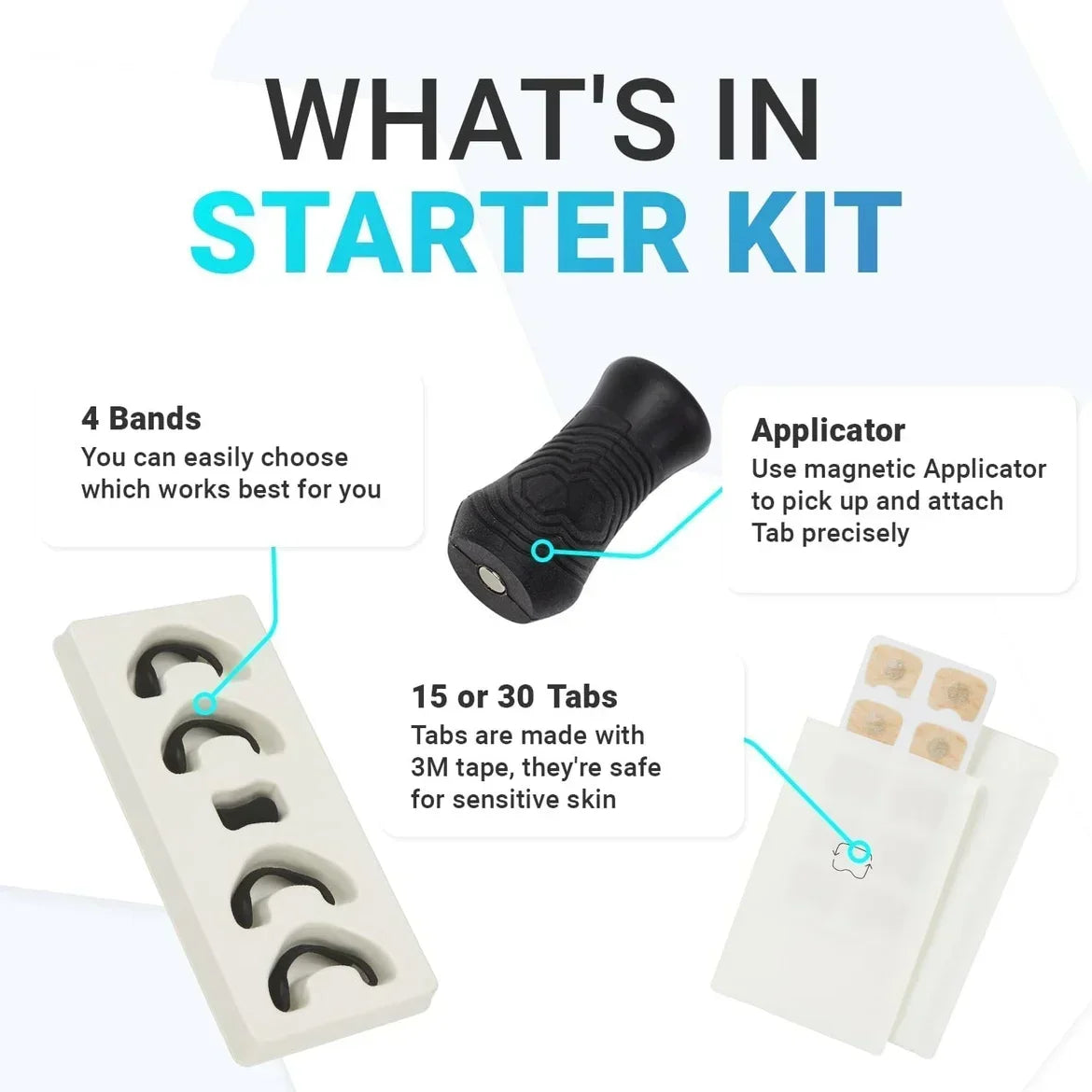 Magnetic Nasal Breathing Dilators Kits Sport Nasal Dilator Boost Oxygen Intake beunik