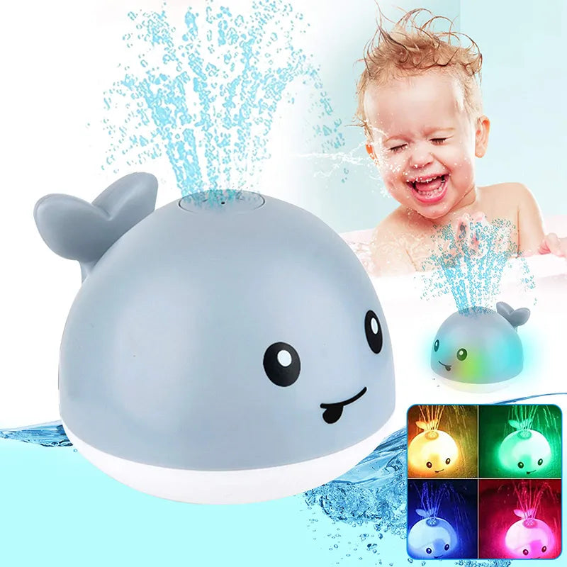 Whale Automatic Sprinkler Bathtub Toys