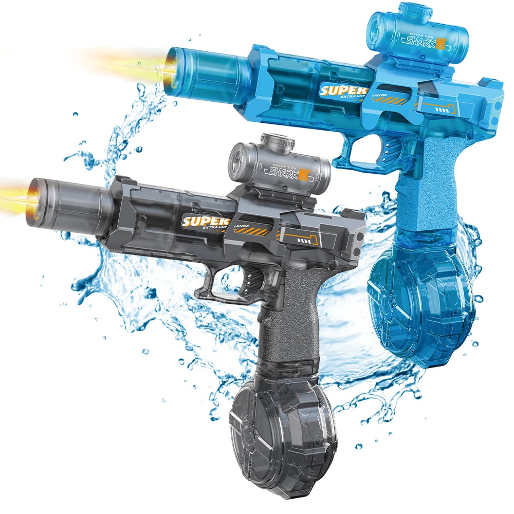 Electric Pulse Water Gun Simulated Sensor Light Fully Automatic beunik