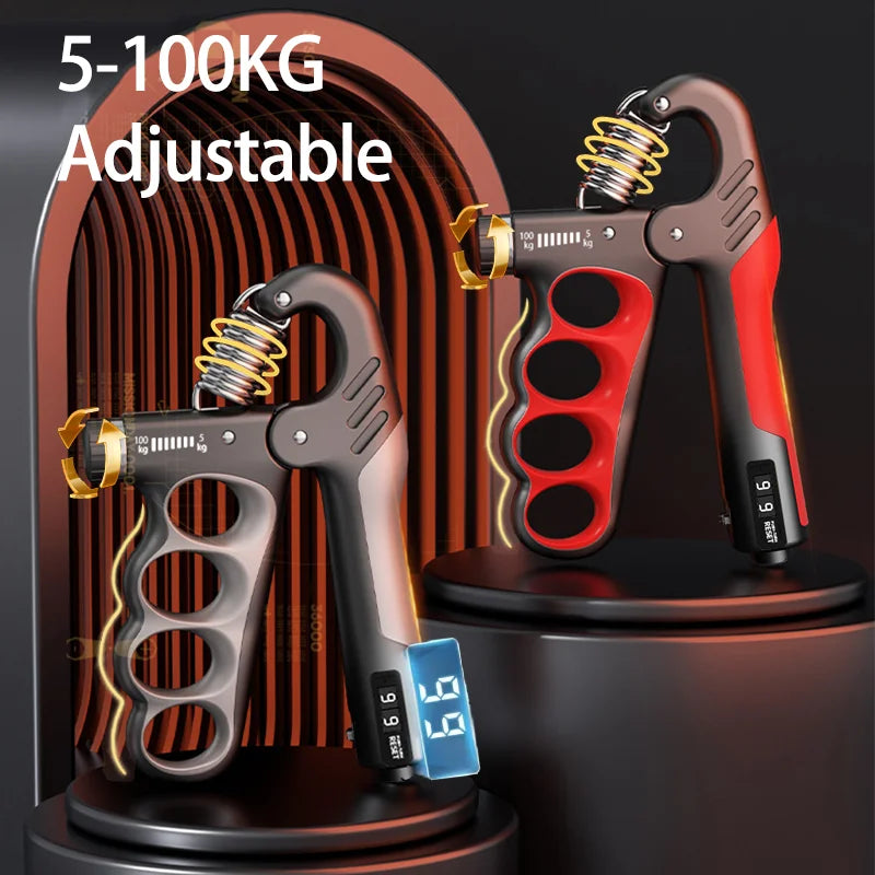 Grip Strength Gym Wrist Expander Hand Strengthener Adjustable (5-60/100/150kg) beunik