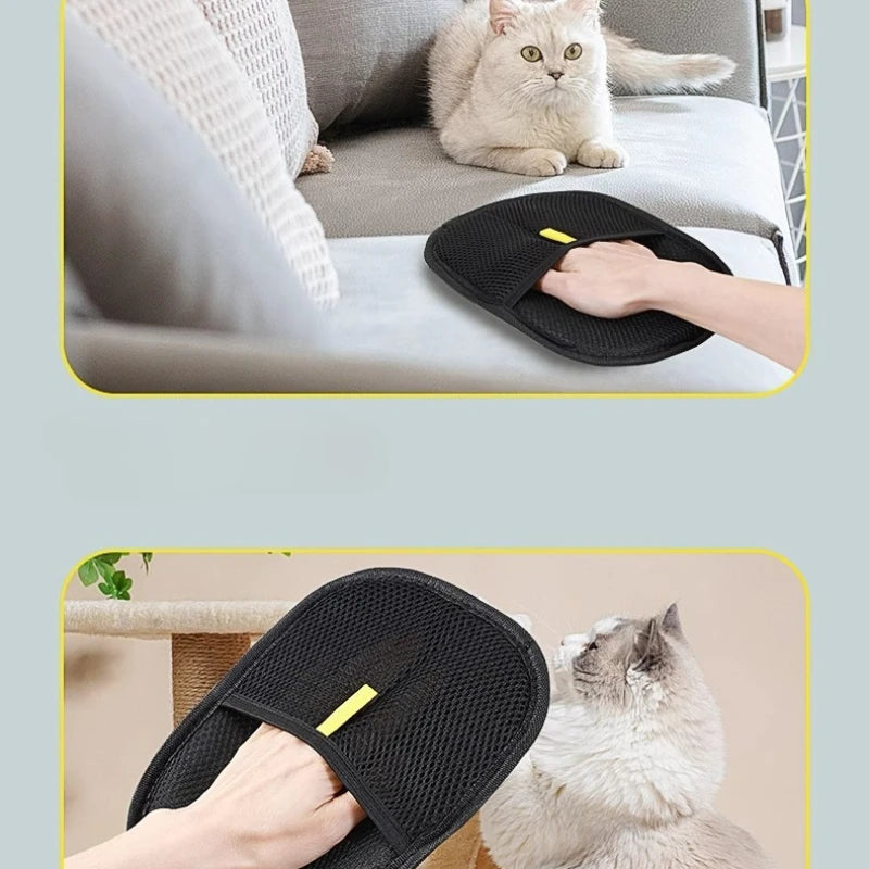 Pet Hair Remover Portable Washable Clothes Hair Dehairing Gloves beunik