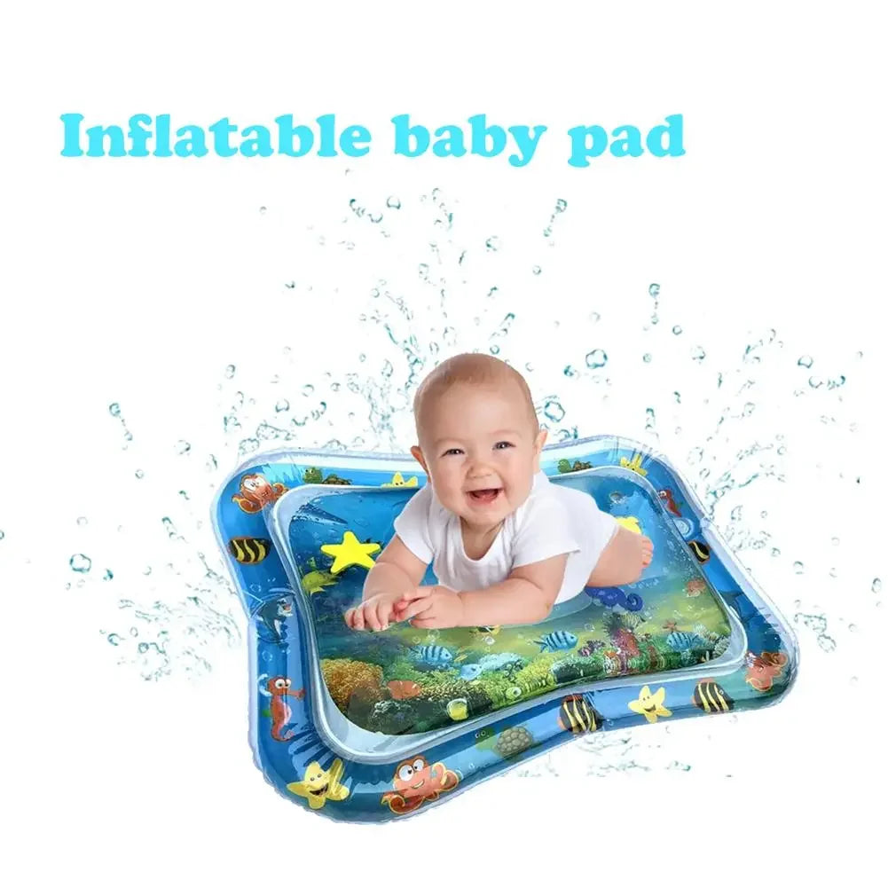 Inflatable Baby Tummy Time Water Play Mat beunik