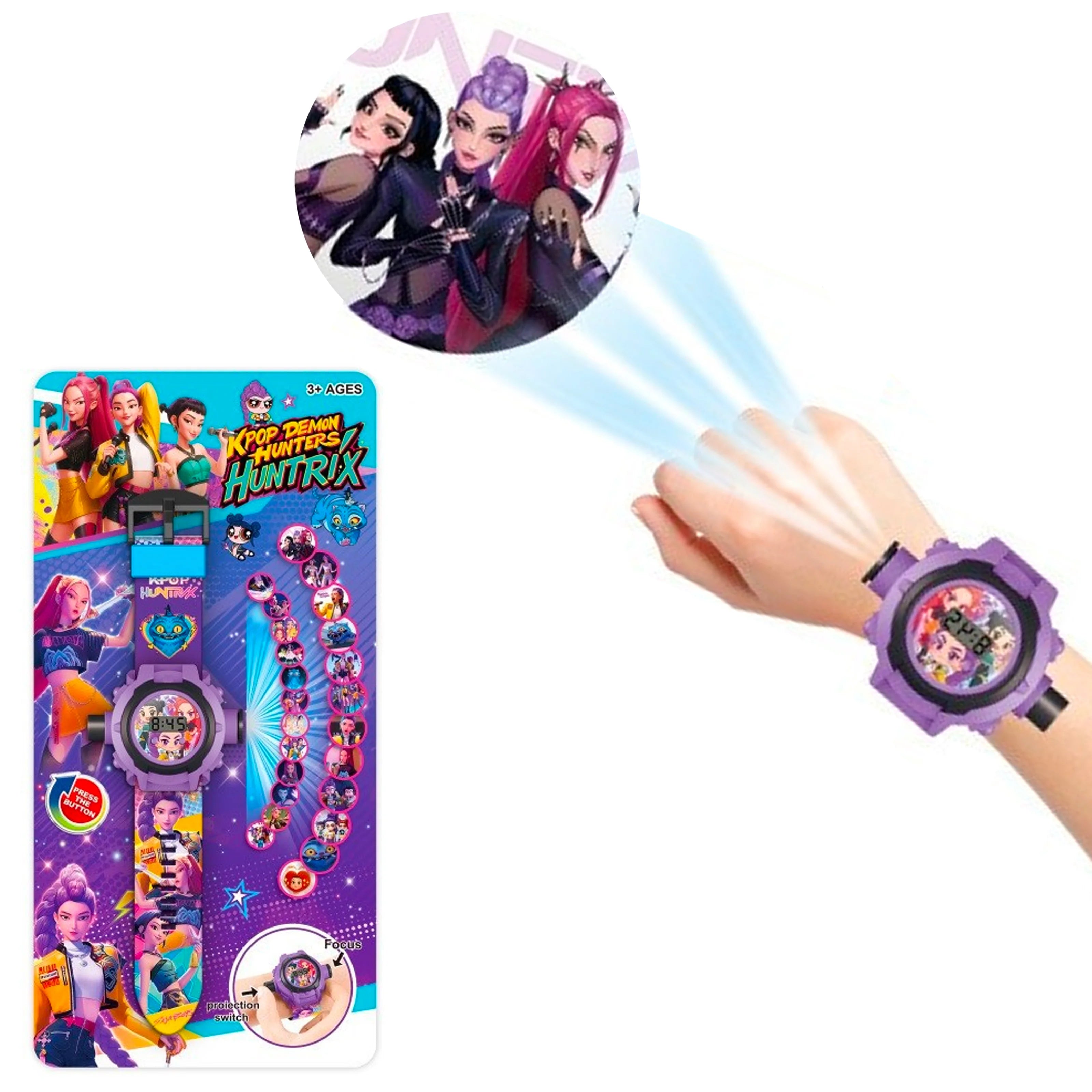 KPOP Demon Hunters Projection Kids Watch beunik