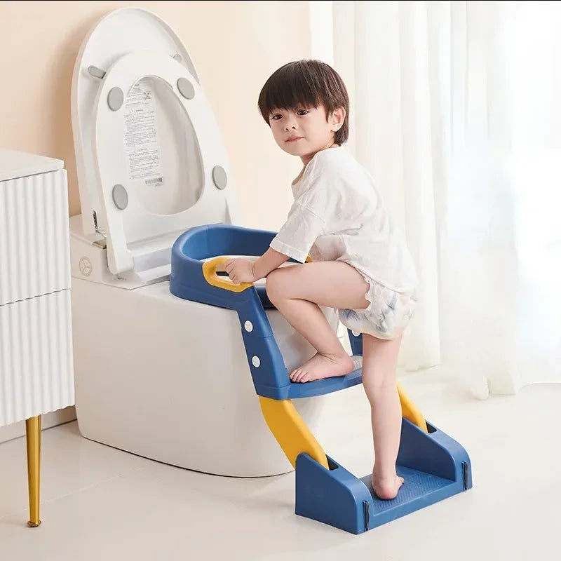 Stepped Children's Toilet Foldable Foot Stool Ladder beunik