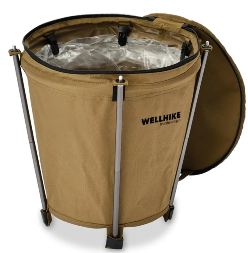 Outdoor Camping Trash Can Lightweight Collapsible beunik