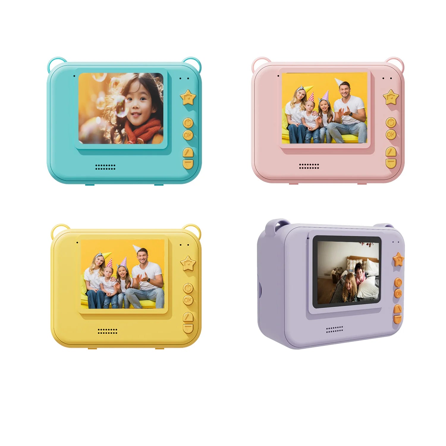 SnapFun Digital Kids Instant Printing Camera – Mini Thermal Printer for Kids' Photography beunik