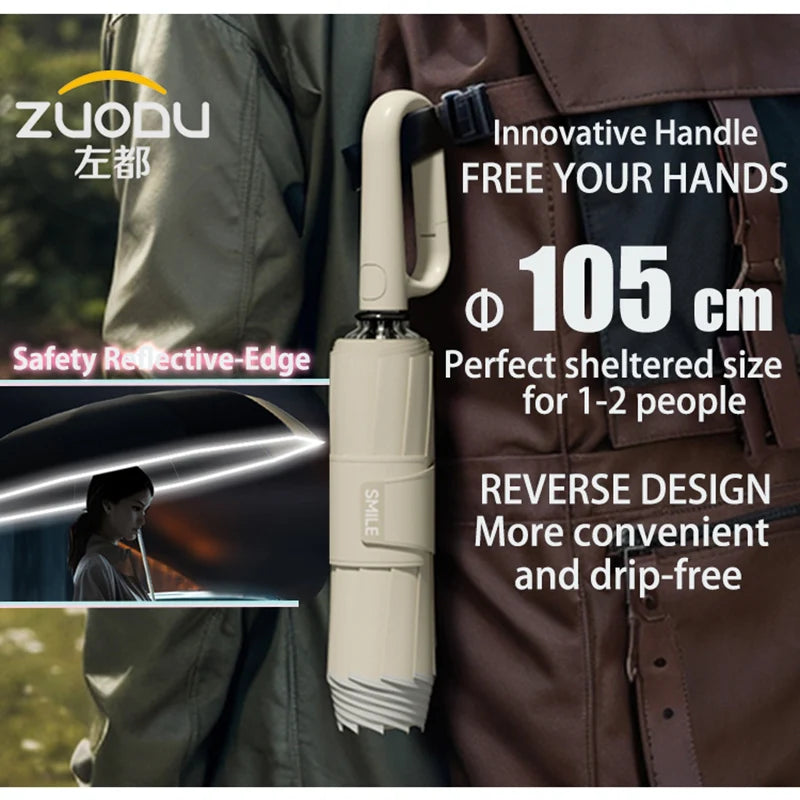 Reverse Automatic Ring Buckle Umbrella beunik