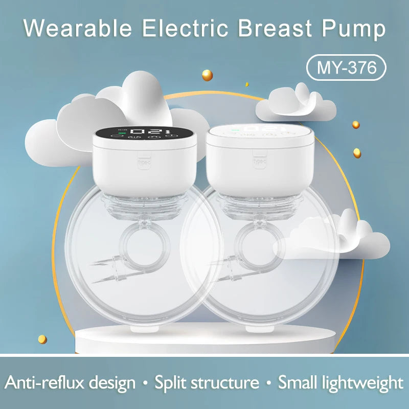 Wearable Breast Pump Milk Machine Fully Automatic beunik