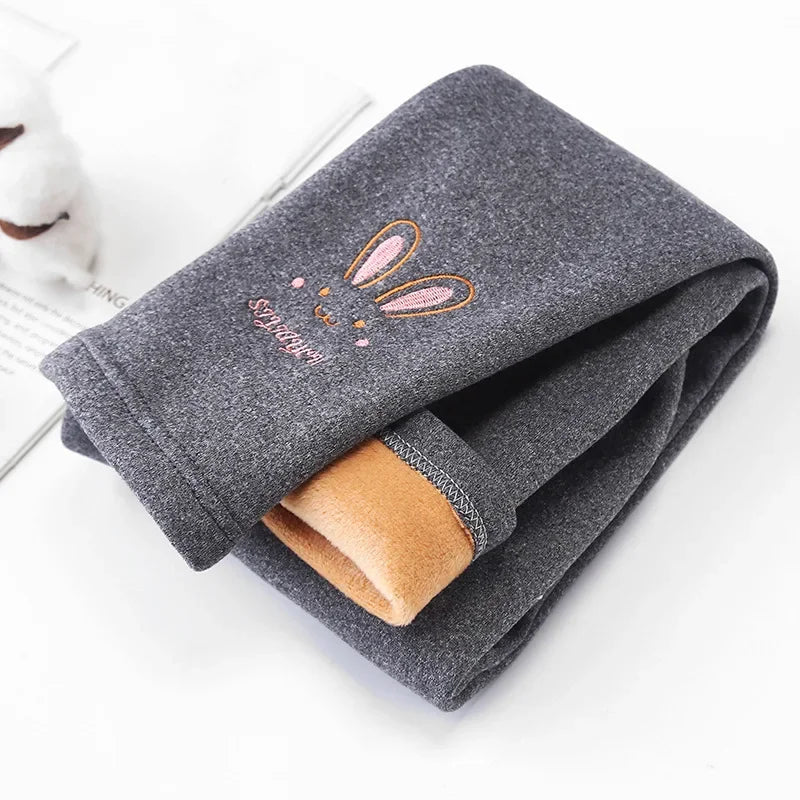 Kids Thermal Leggings  embroidered