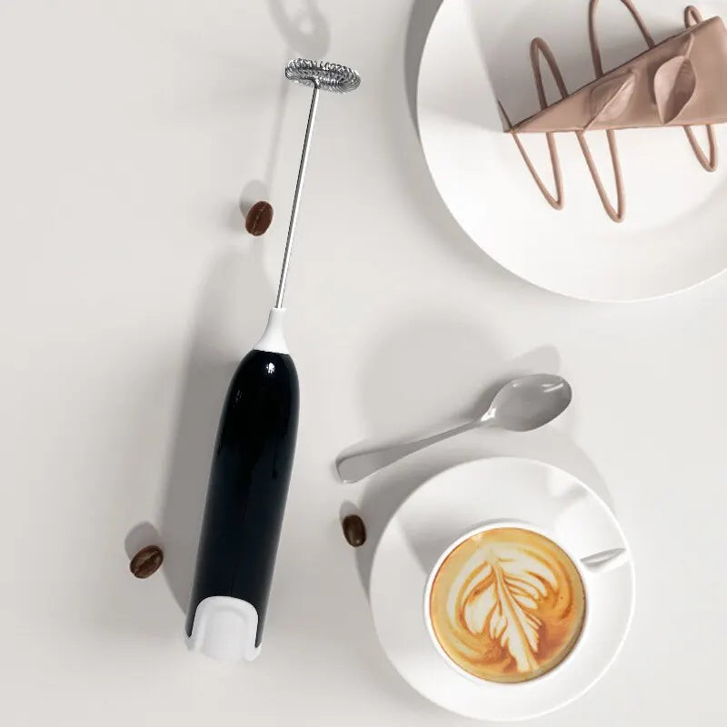 Electric Milk Frother Drink Foamer Mixer Stirrer Coffee beunik