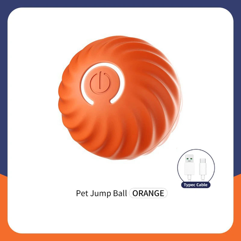 Smart Dog Toy Ball Electronic Interactive Pet Toy Moving Ball USB Automatic Moving Bouncing for Puppy Birthday Gift Cat Products beunik