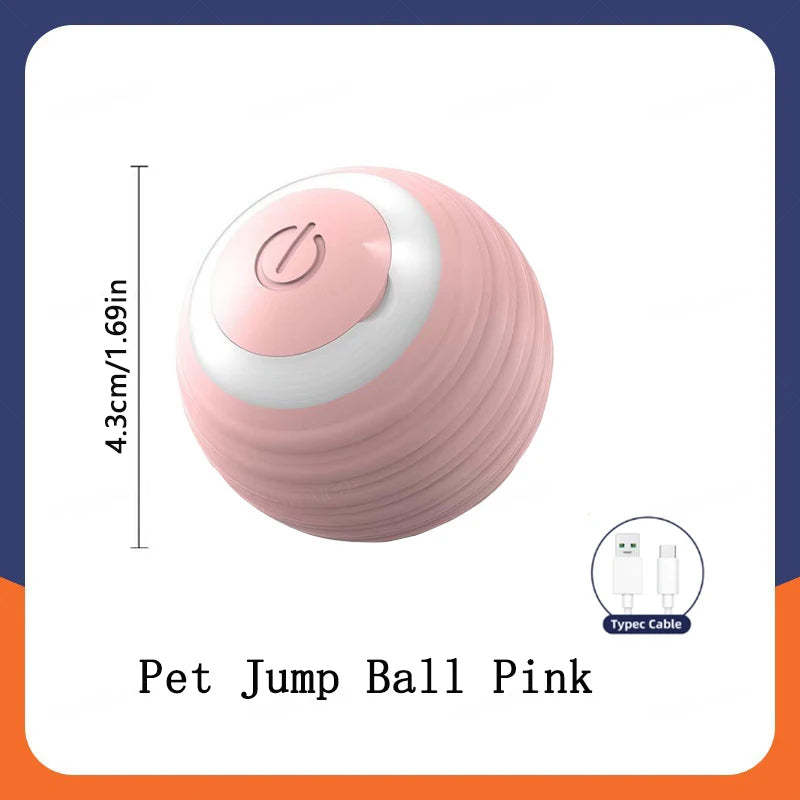 Smart Dog Toy Ball Electronic Interactive Pet Toy Moving Ball USB Automatic Moving Bouncing for Puppy Birthday Gift Cat Products beunik