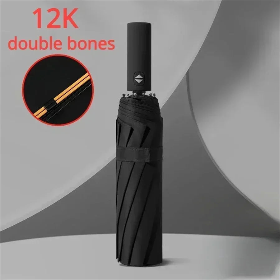Fully Automatic Umbrella With Thick And Durable Keel UV Resistant beunik