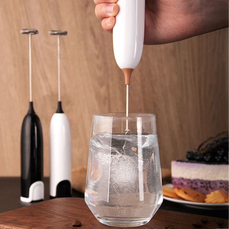 Mini Milk Frother Handheld Foam Maker Coffee Drink Mixer beunik