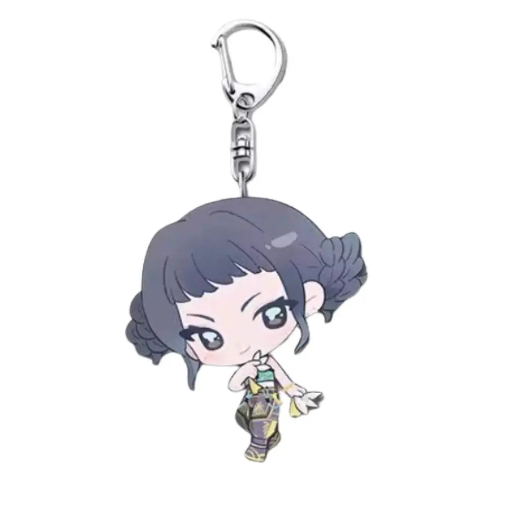 Demon Hunters Kpop Rumi Mira Zoey Keychain Cosplay Accessories beunik
