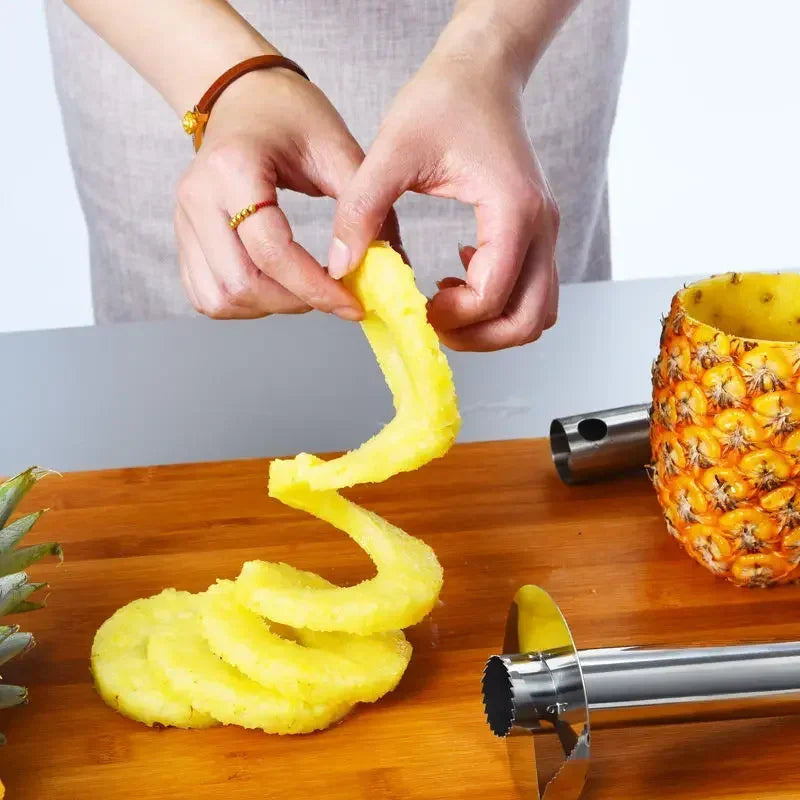 Pineapple Peeler Cutter Fruit Knife Stainless Steel Slicer beunik