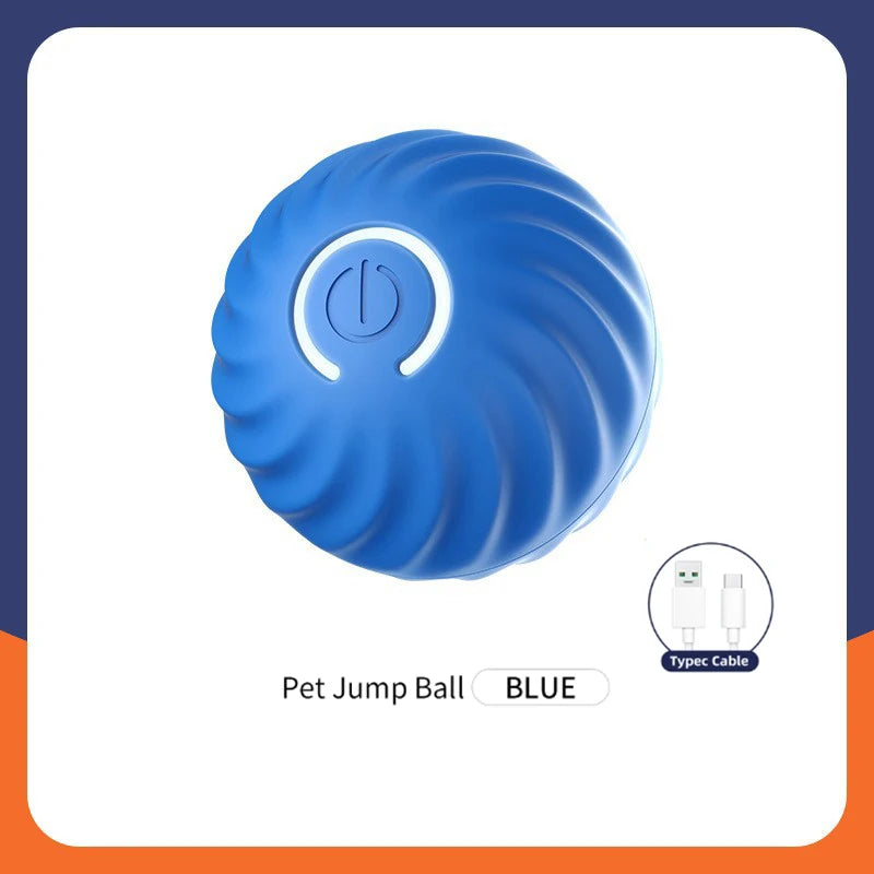 Smart Dog Toy Ball Electronic Interactive Pet Toy Moving Ball USB Automatic Moving Bouncing for Puppy Birthday Gift Cat Products beunik