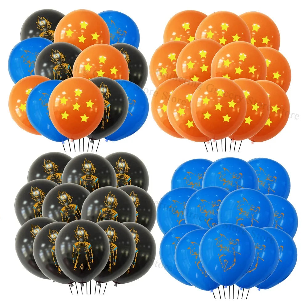 DragonBall Balloon Sets - 12Pcs 12inch