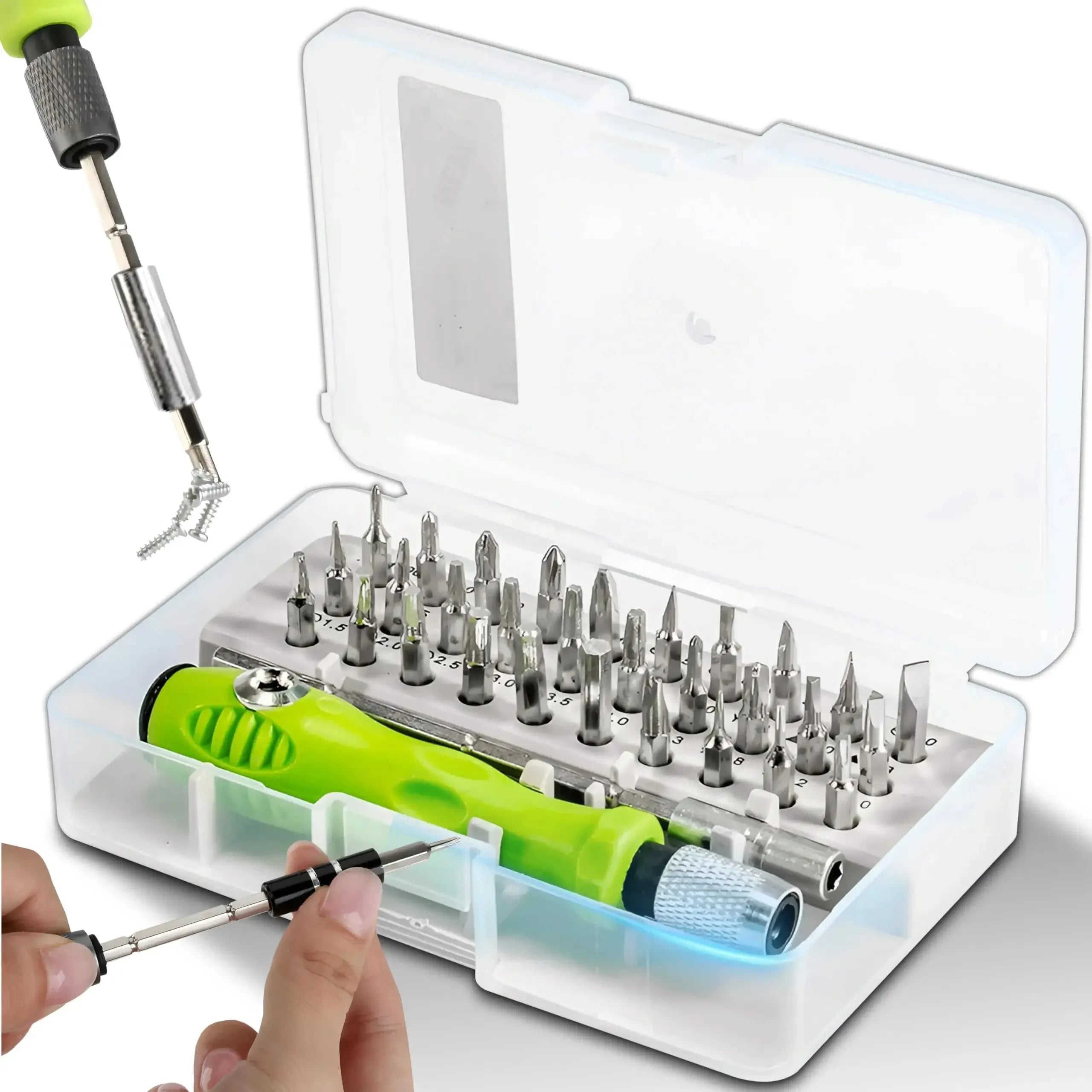 Mini 32-in-1 Precision Screwdriver Set Magnetic Phillips Bits Multifunctional Hand Repair Tool Kit beunik