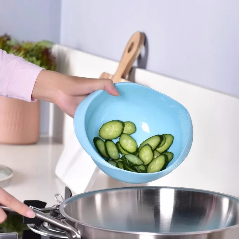 Rice Sieve Plastic Colander Kitchen Drain Basket beunik