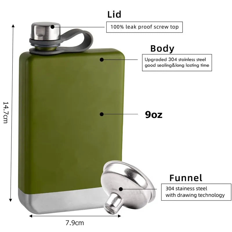  Premium Hip Flask