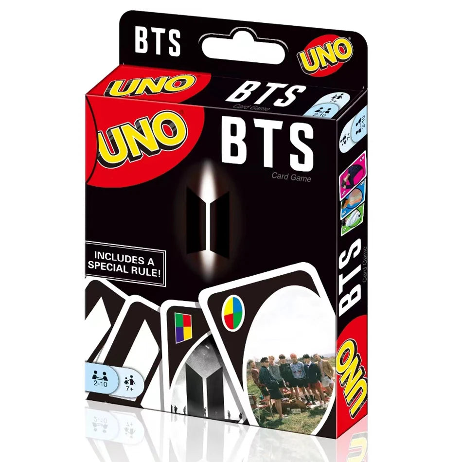 UNO FLIP! Pokemon  minecraft paw star wars mario harry potter minions barbie avengers one piece Board Game Anime Cartoon beunik