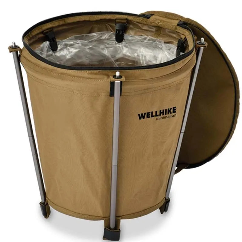 Outdoor Camping Trash Can Lightweight Collapsible beunik