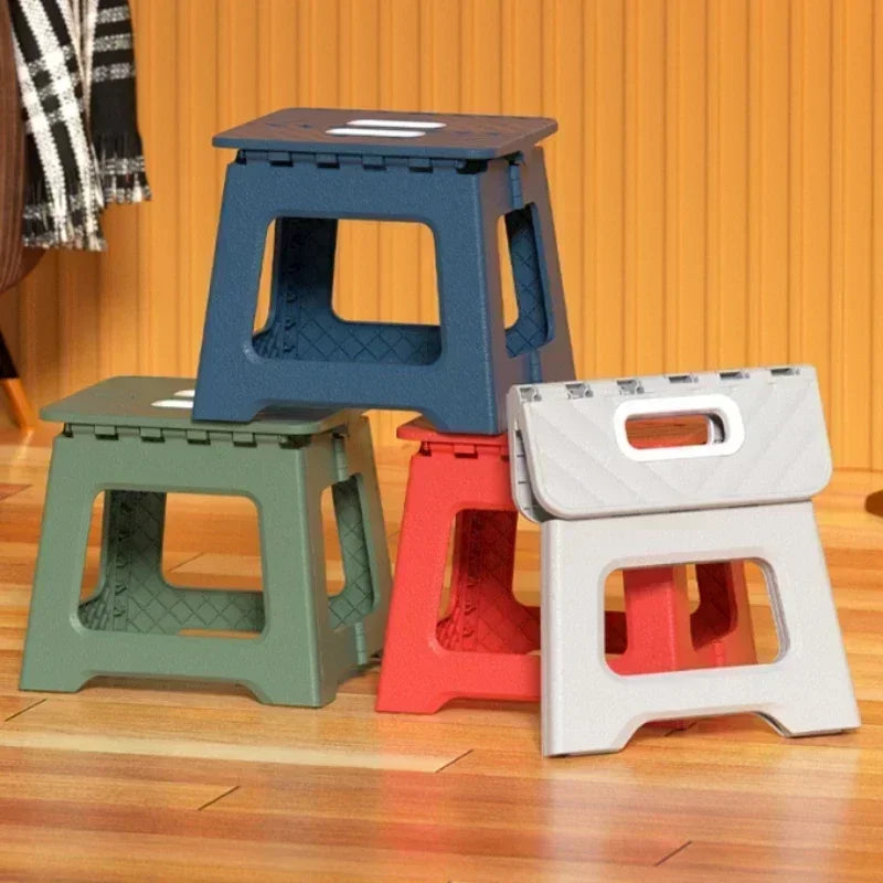 Portable Folding Stool Thickened Plastic Saddle Chair beunik