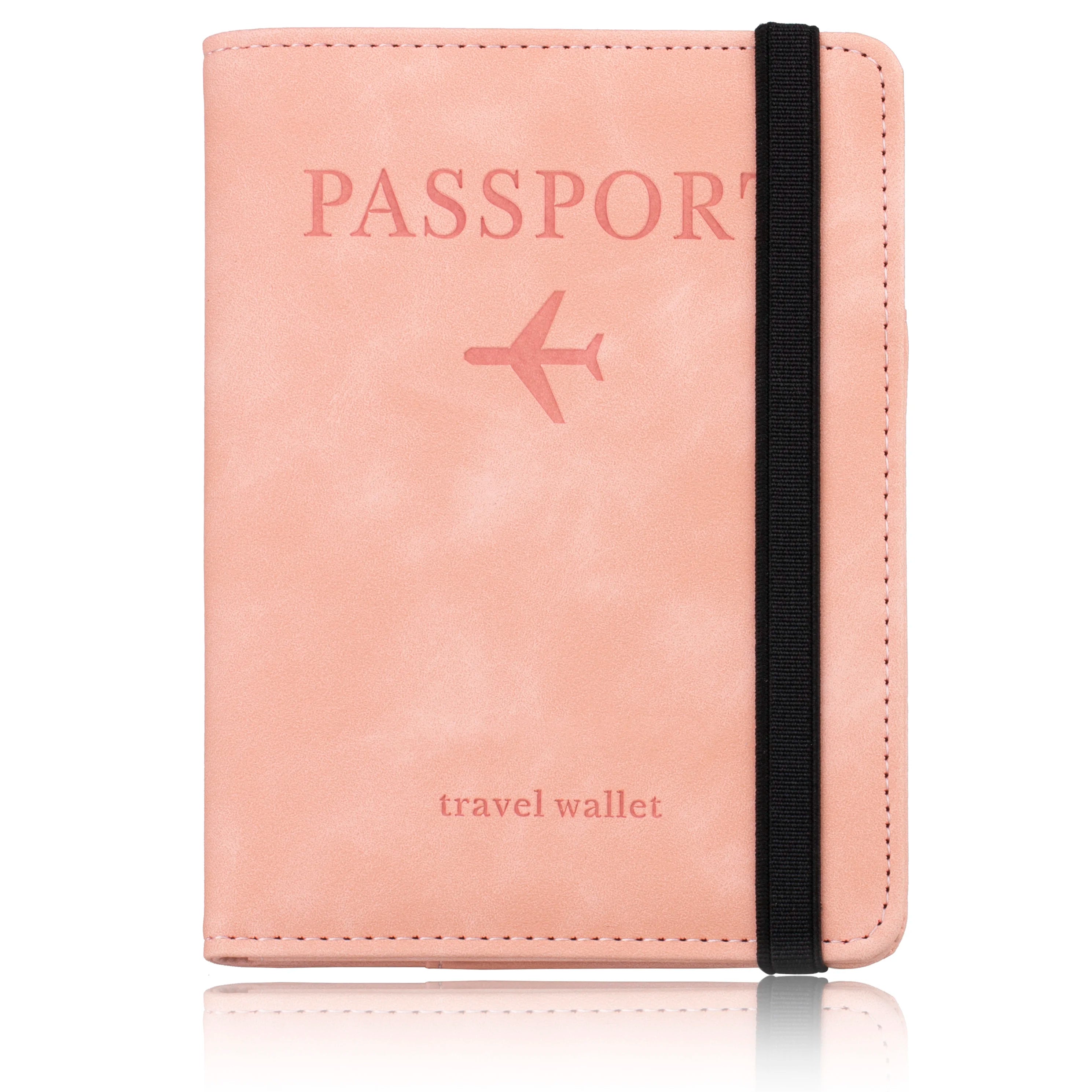 Passport Holder Cover Wallet RFID Blocking Leather Card Case Travel Accessories beunik