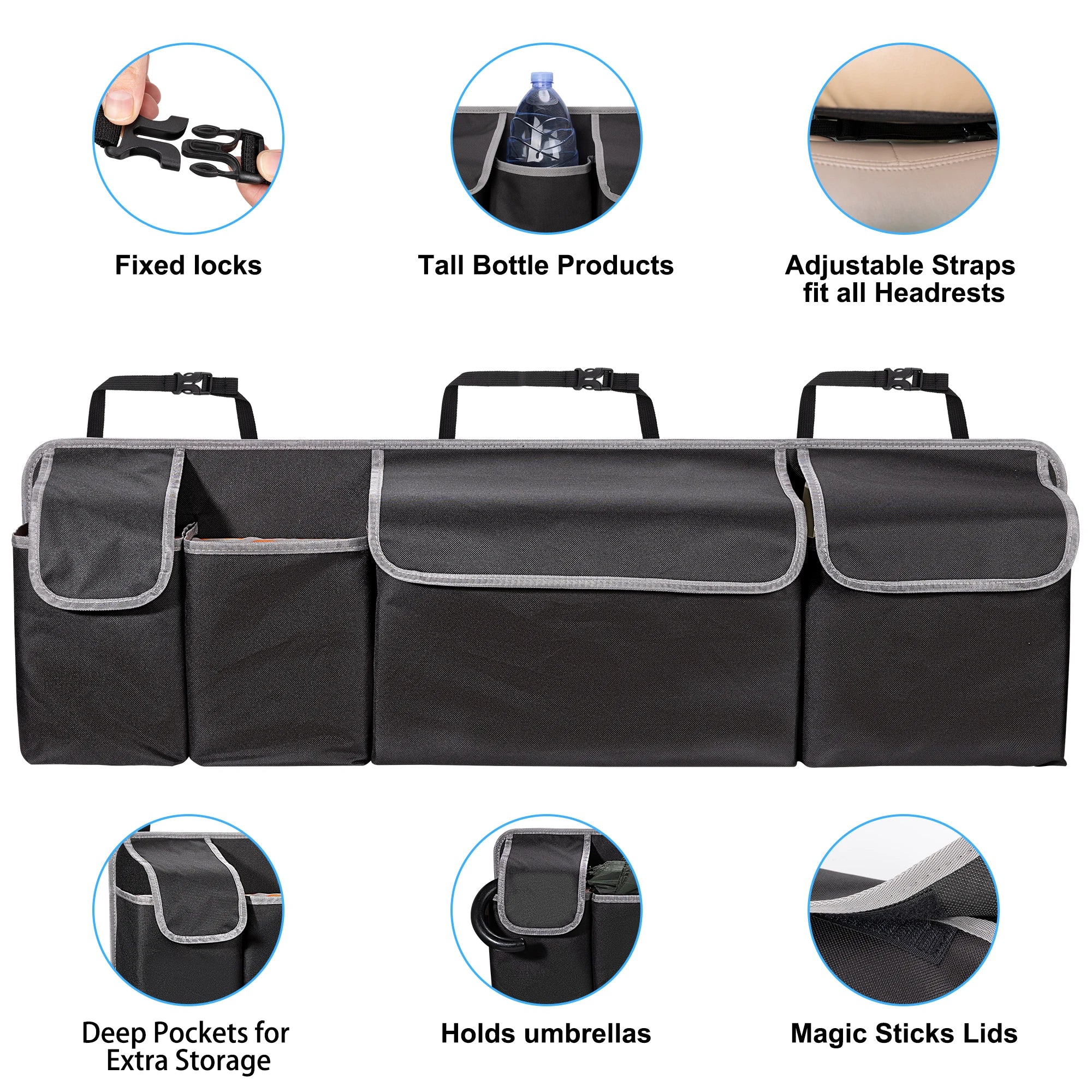 Car Trunk Organizer for SUV Backseat Hanging Organizer beunik