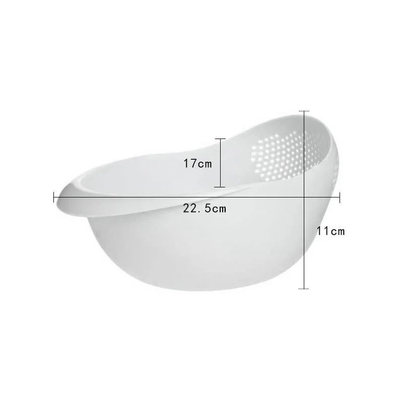 Rice Sieve Plastic Colander Kitchen Drain Basket beunik