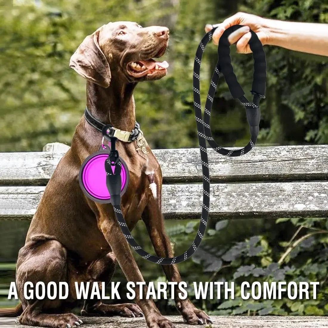Strong Dog Reflective Leash beunik