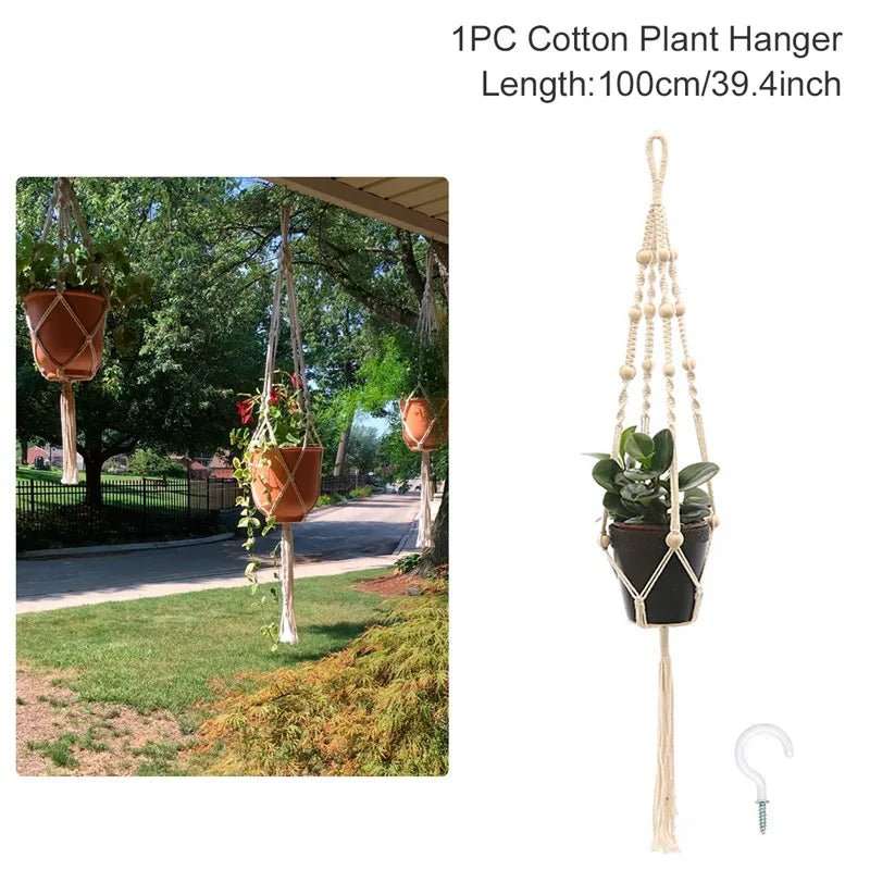 Artificial Plants Hanging Basket With Hook - beunik