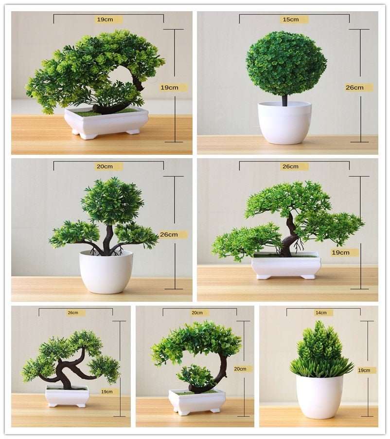 Artificial Plants Potted Bonsai - beunik