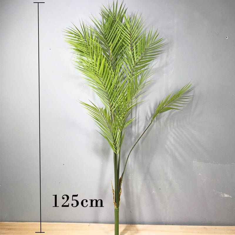 125cm Large Artificial Palm Tree Tropical Plant - beunik