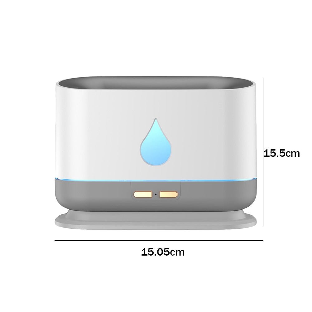 200ML Flame Aroma Diffuser Air Humidifier - beunik