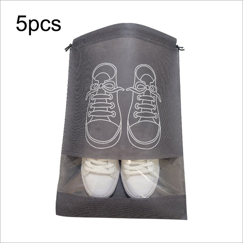 5pcs Shoes Storage Bag Closet Organizer - beunik