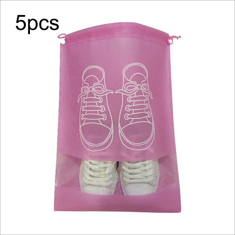 5pcs Shoes Storage Bag Closet Organizer - beunik