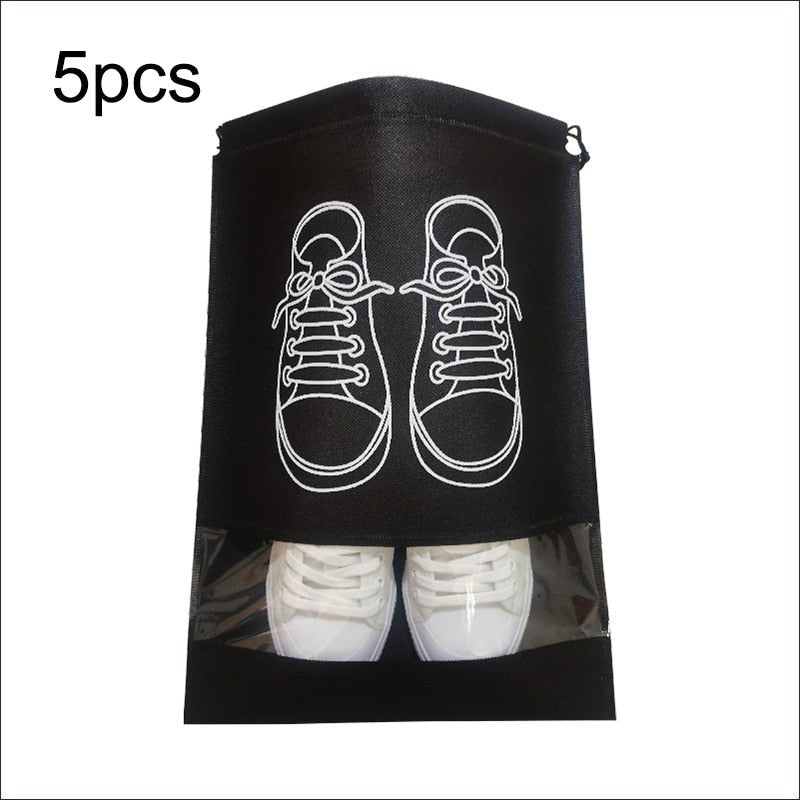 5pcs Shoes Storage Bag Closet Organizer - beunik