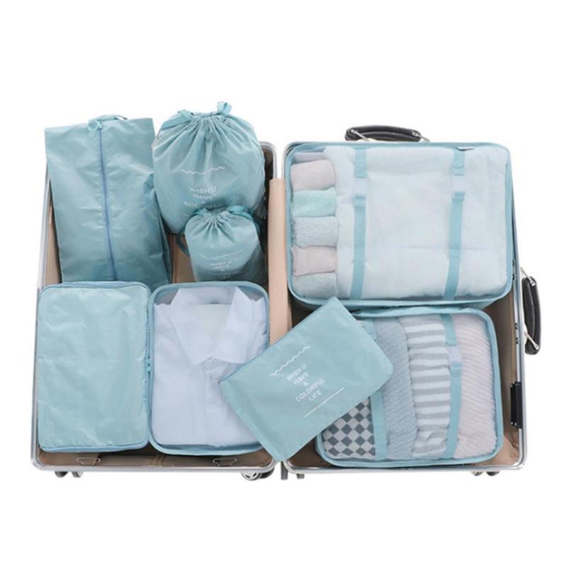 8 Piece Travel Storage Bag Set - beunik