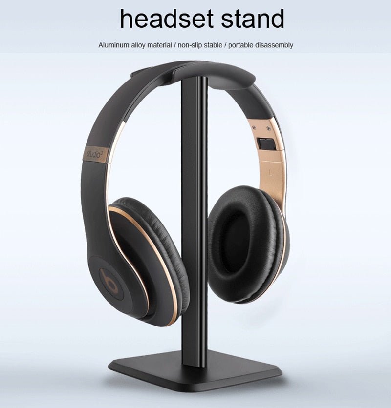 Aluminium Bluetooth Earphone Headphone Headset Stand Holder - beunik