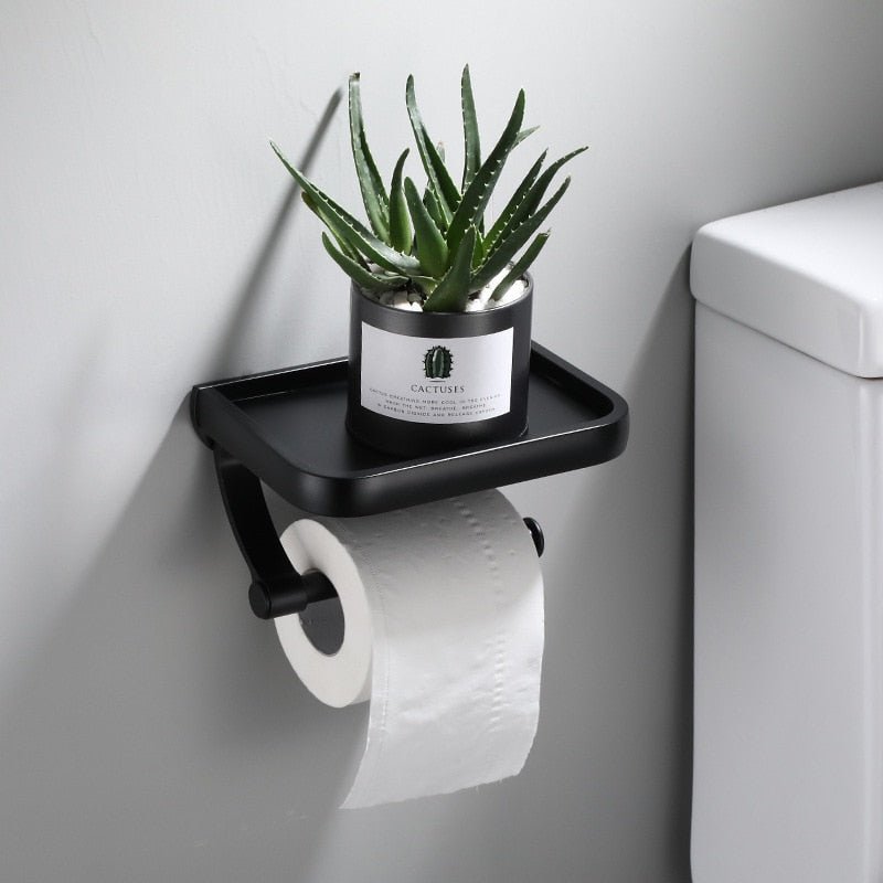 Aluminum Alloy Toilet Paper Holder - beunik