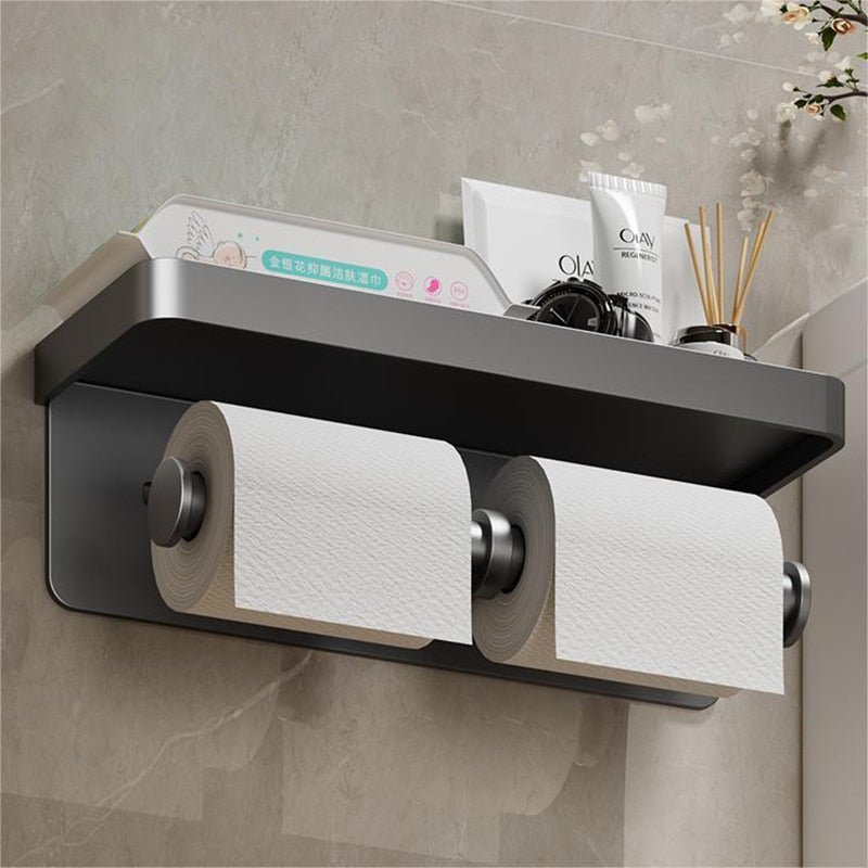 Aluminum Alloy Toilet Paper Holder - beunik